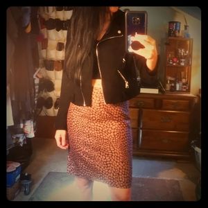 Ann Taylor Loft Animal Print Skirt!